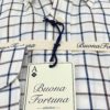 camisas buona fortuna comprar online camisas italianas exlusivas cuadros marrones azules fondo beige