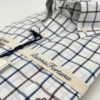 camisas buona fortuna comprar online camisas italianas exlusivas cuadros marrones azules fondo beige