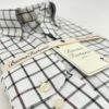 camisas buona fortuna comprar online camisas italianas exlusivas cuadros marrones verdes fondo beige