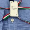 camisas buona fortuna comprar online camisas italianas exlusivas micro pata de gallo azul