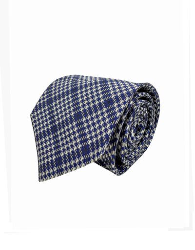 tienda online ropa hombre exclusiva corbatas ceremonia seda jacquard cuadros gales azul marino gris shop