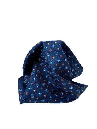 Pochette marino flores celestes