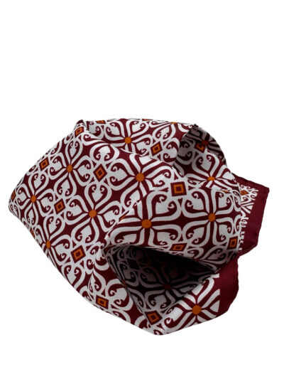 Pochette mosaico burdeos