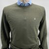 sudaderas sport jersey trebol verde kaki vestir deporte bordada detalle