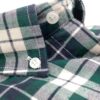 comprar camisa exclusiva hombre vestir ceremonia sport invierno oxford algodon bolsillo cuadros verdes crudos azules detalle