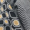 tienda online pashminas bufandas lana estampadas ovalos espigas negros beig hombre invierno ceremonia buona fortuna detalle