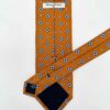 tienda online ropa hombre exclusiva corbatas ceremonia seda Corbata Estampada Twill Teja con Flores Azul Celeste