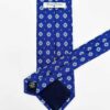 tienda online ropa hombre exclusiva corbatas ceremonia Corbata Estampada Twill Azul Hexágonos