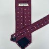 tienda online ropa hombre exclusiva corbatas ceremonia seda Corbata Tejida Jacquard Topo Bicolor