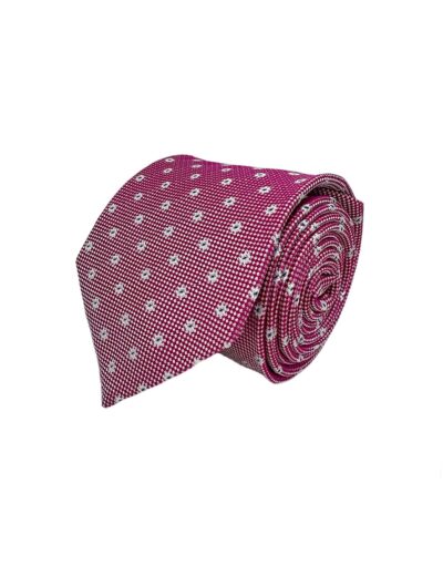 tienda online ropa hombre exclusiva corbatas ceremonia seda Corbata Tejida Jacquard Micro Rombo
