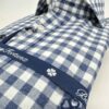 tienda online buona fortuna hombre invierno cuadros algodon vielha azul jeans exclusivo