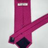 venta online corbata exclusiva jacquard tejida ceremonia bugambilla dibujos cuadritos blancos celestes detalle