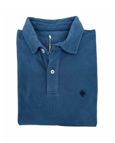 Polo Manga Corta Capri Indigo