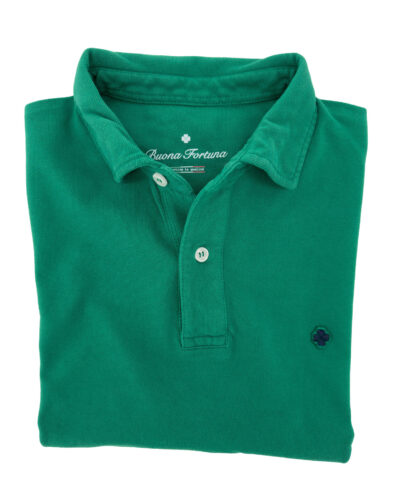 Polo Manga Corta Capri Verde